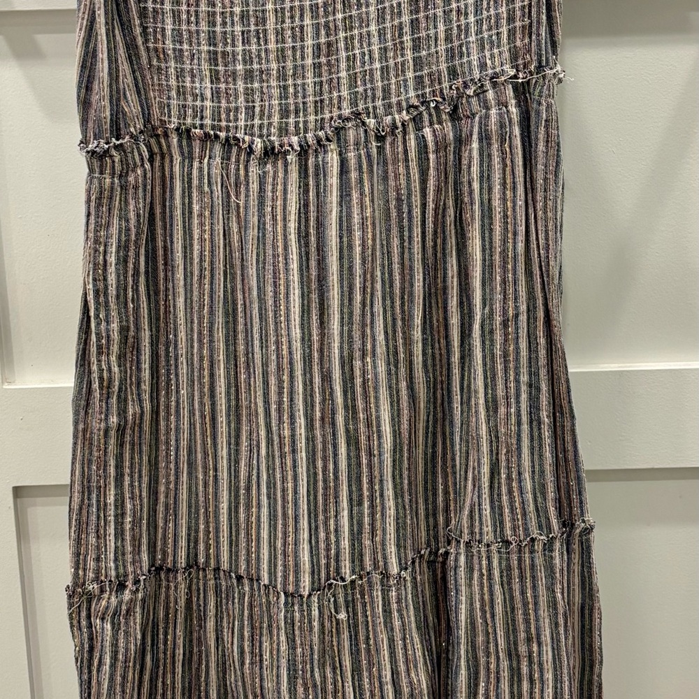 Caslon Woven Textured Maxi Dress Size Small - Picture 6 of 6